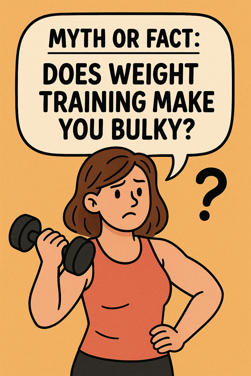 Myth or Fact: Does weight training make you bulky?