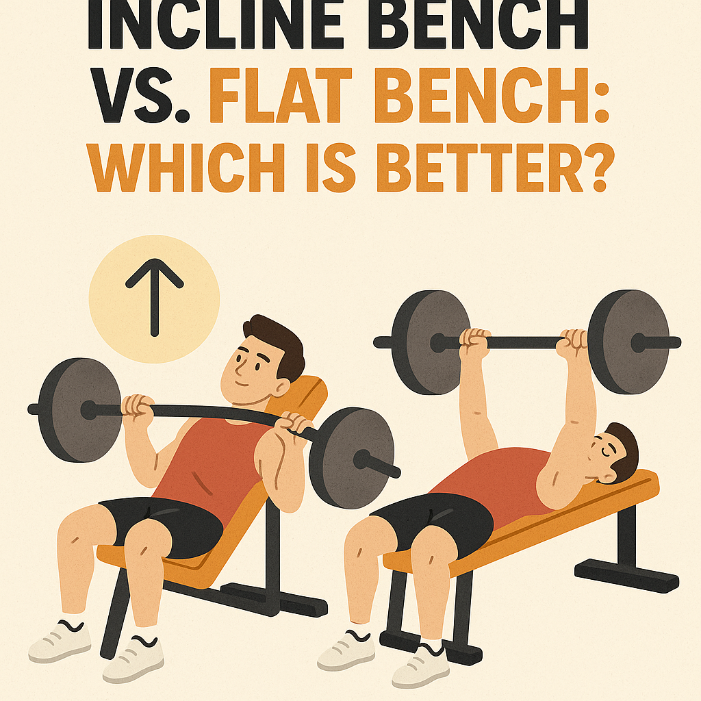 Incline Bench vs. Flat Bench – Which is better?