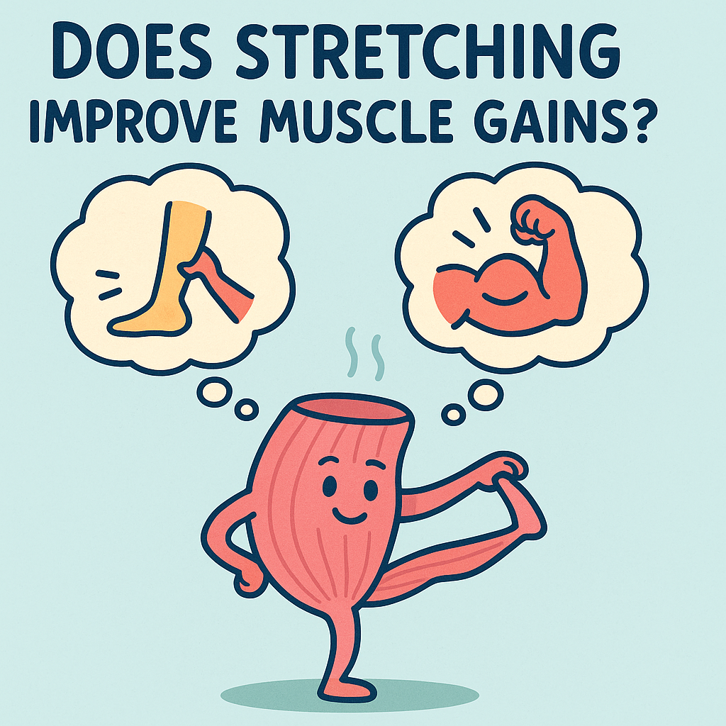 Does stretching improve muscle gains?