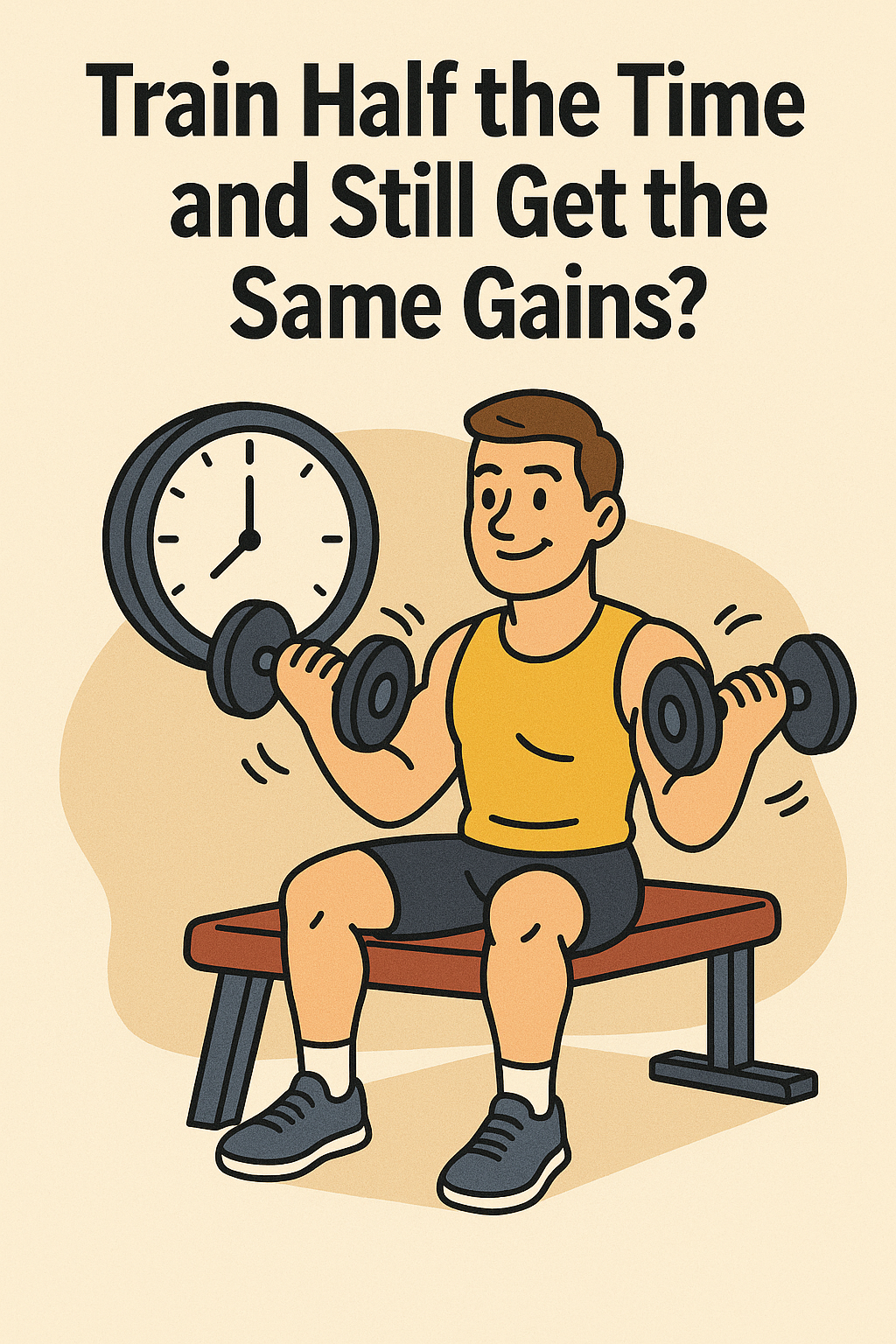 Train half the time and still get the same gains?